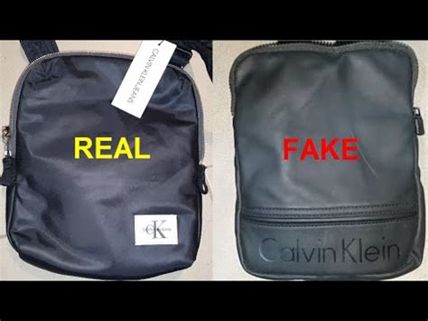 difference between real and fake calvin klein bag|how to tell calvin klein bag.